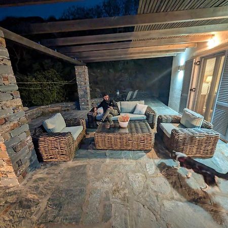 Cycladic Villa With Sea View! Ioulis Kültér fotó