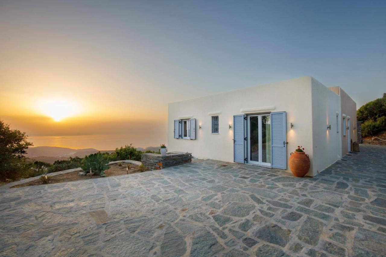 Cycladic Villa With Sea View! Ioulis Kültér fotó