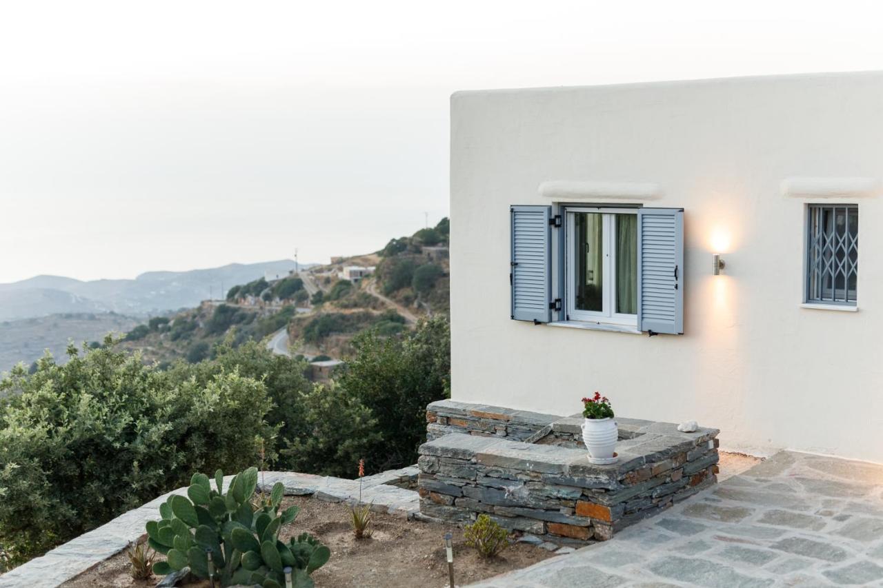 Cycladic Villa With Sea View! Ioulis Kültér fotó
