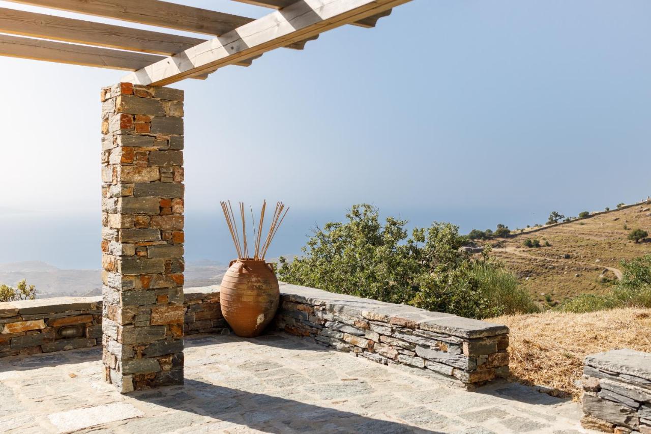 Cycladic Villa With Sea View! Ioulis Kültér fotó