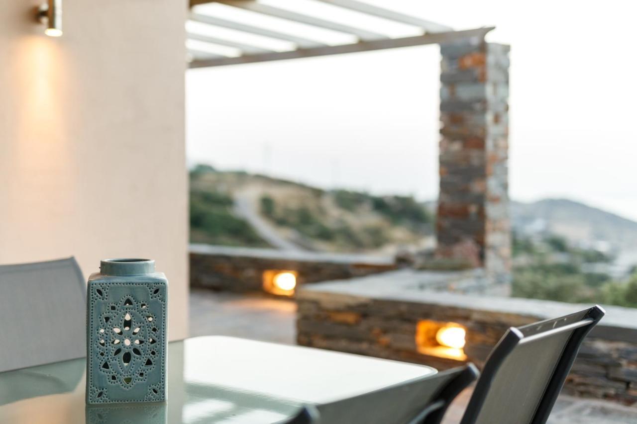 Cycladic Villa With Sea View! Ioulis Kültér fotó