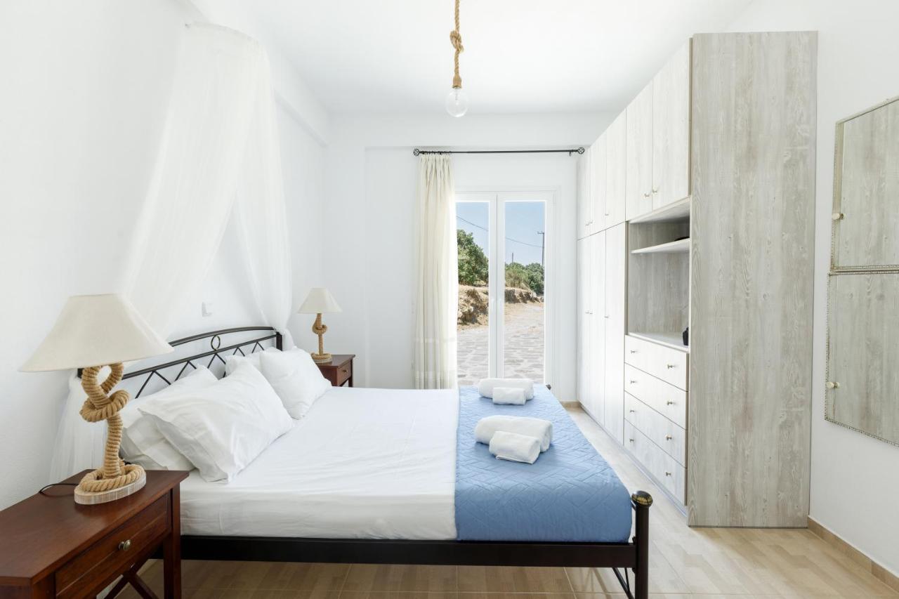 Cycladic Villa With Sea View! Ioulis Kültér fotó