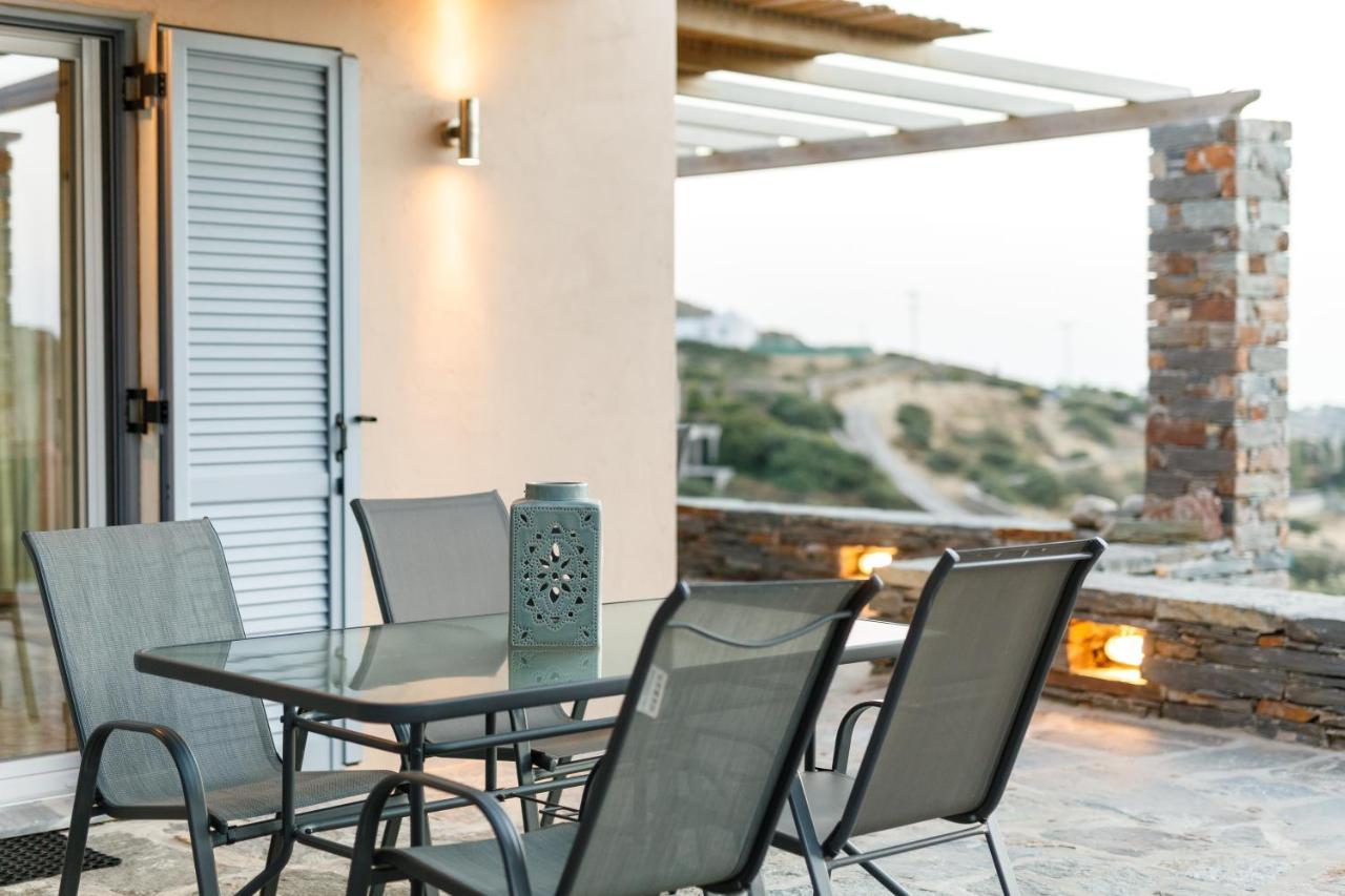 Cycladic Villa With Sea View! Ioulis Kültér fotó
