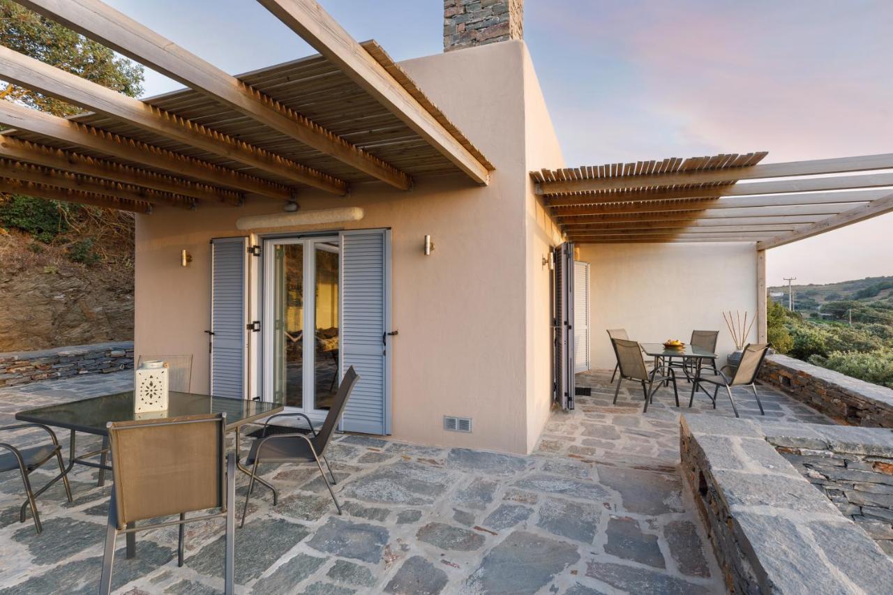 Cycladic Villa With Sea View! Ioulis Kültér fotó