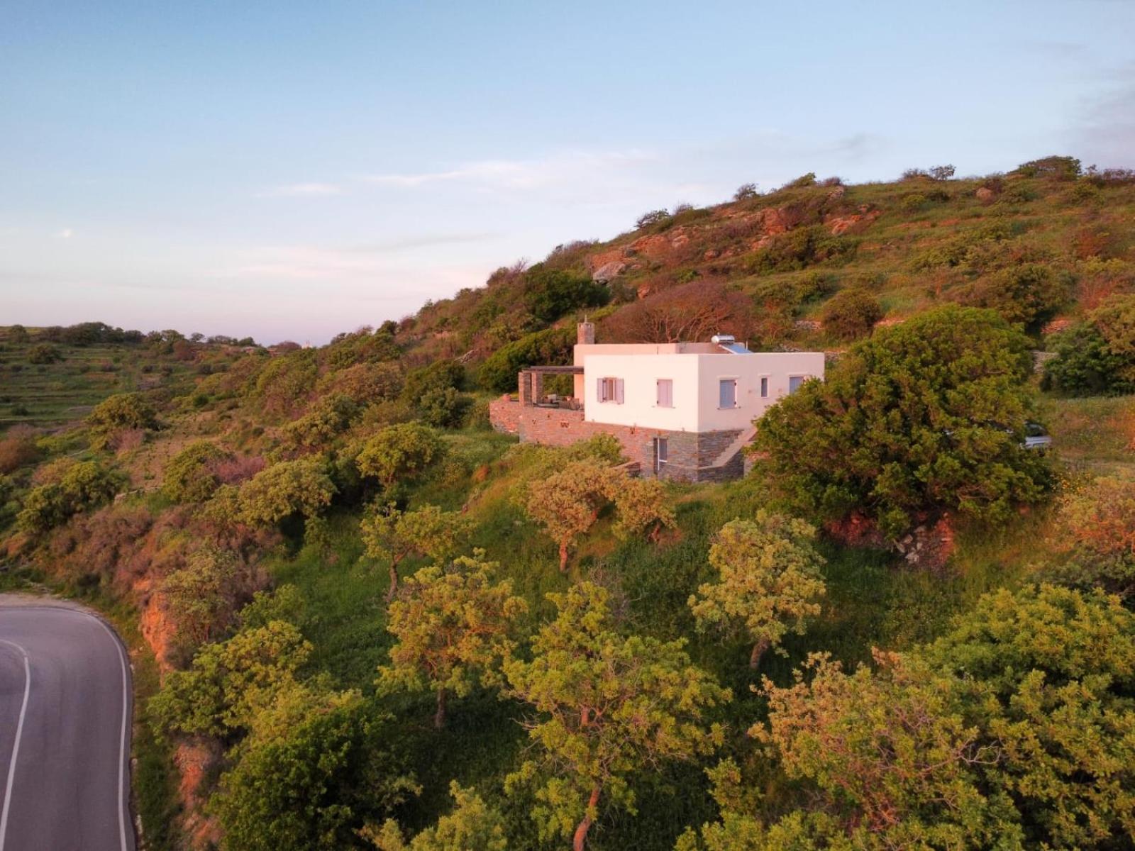 Cycladic Villa With Sea View! Ioulis Kültér fotó