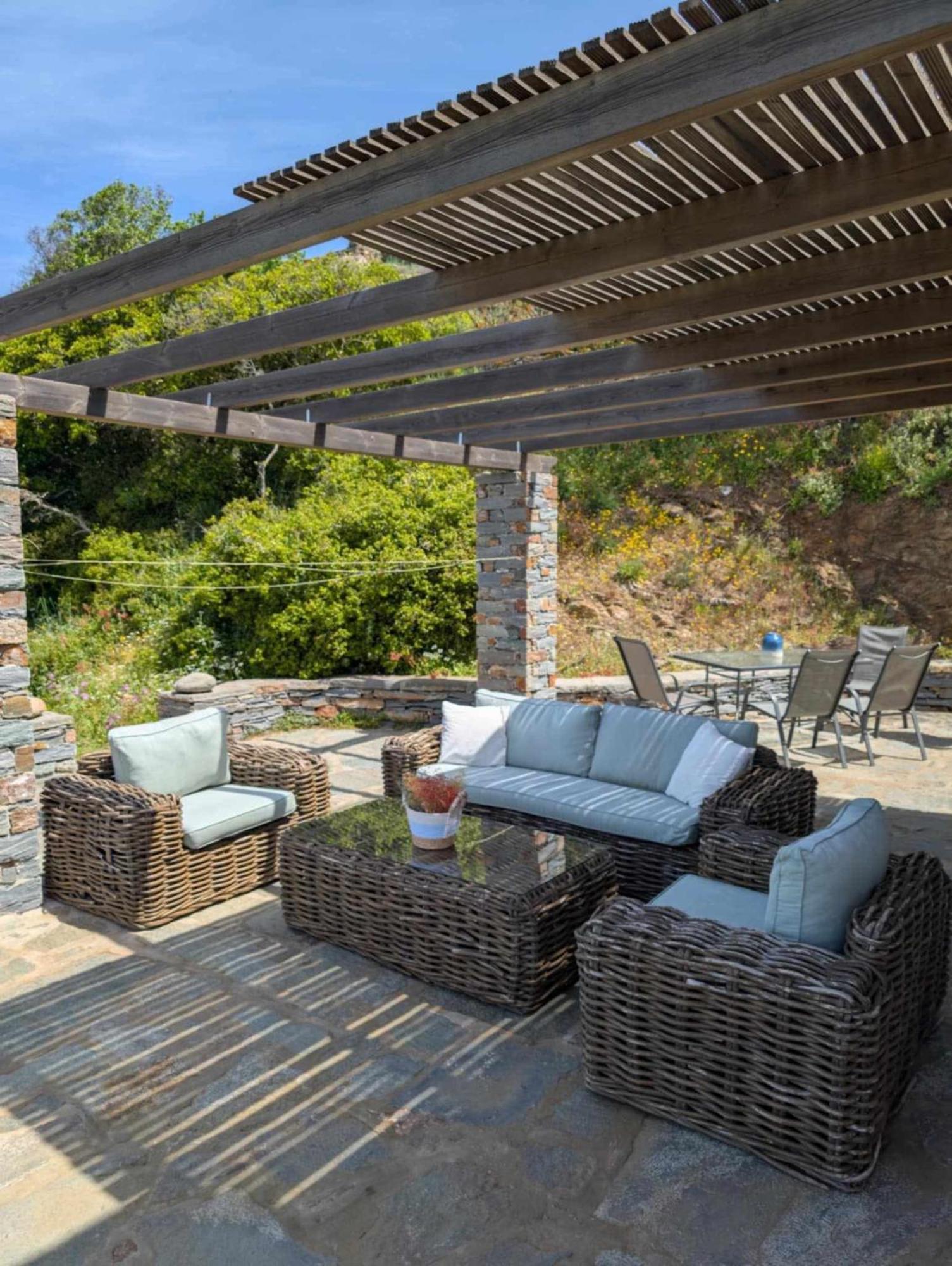 Cycladic Villa With Sea View! Ioulis Kültér fotó